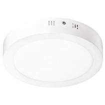 Painel Plafon Led 24W Redonda Sobrepor 3000K Branco Quente Luminária Teto P/ Uso Quarto Cozinha Sala De Estar Banheiro
