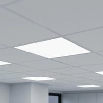 Painel plafon led 50w embutir 62x62cm quadrado 3000k(branco quente)bivolt
