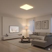 Painel Plafon Led Borda Infinita 36w Embutir Sobrepor 22x22