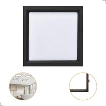 Painel Plafon Led De Embutir 24W Recuado Quadrado 29,5X29,5