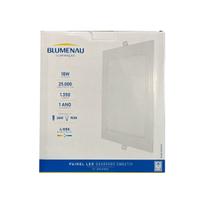 Painel Plafon Led Embutir 21,7X21,7cm 18W 4100K Bivolt Branco - Blumenau - 80444104