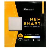 Painel Plafon Led Embutir 21,8X21,8cm 18W 4000K Branco Bivolt - Bella Iluminação - DL180EN