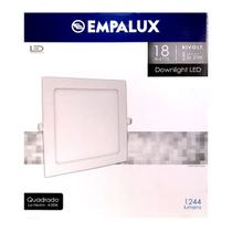 Painel Plafon Led Embutir 22X22cm 18W 4000K Bivolt - Empalux - LD31814