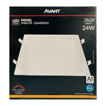 Painel Plafon Led Embutir 29X29cm 24W 3000K Branco Bivolt - Avant - 858130572