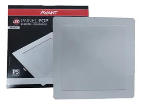 Painel Plafon Led Embutir Quadrado 24w Branco Frio 6500k Avant PS-BR 1680