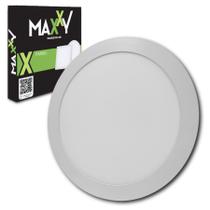 Painel Plafon Led Embutir Redondo 18w Branco Frio 6500k