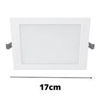 Painel Plafon Led Philips Embutir 15cm 12w 3000k Quente
