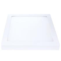 Painel Plafon LED Pop Quadrado Sobrepor 6500k Branco Bivolt 24W Avant