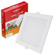 Painel Plafon Led Quadrado Embutir 18w Luz Neutra 4000K