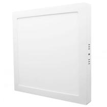 Painel Plafon Led Quadrado Sobrepor 12W Branco Frio 15Cm Painel Plafon Led Quadrado Sobrepor 12W Branco Frio 15Cm