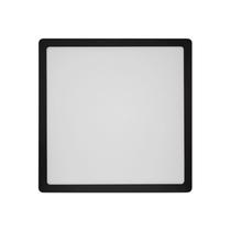 Painel Plafon Led Sobrepor 28,3X28,3cm 24W 4100K Bivolt Preto - Blumenau - 80854101 Painel Plafon Led Sobrepor 28,3X28,3cm 24W 4100K Bivolt Preto - Blumenau - 80854101