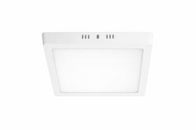 Painel plafon led sobrepor cor preto pvc taschibra 6500k 24w