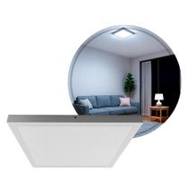 Painel Plafon LED Sobrepor Quadrado 40W Luminaria Teto Luz Fria ST1453