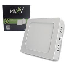 Painel Plafon Led Sobrepor Quadrado 6W Frio 6500k