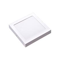 Painel Plafon LED Sobrepor Quadrado Amarela 3000K 18W 22cm