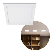 Painel Plafon Luminária LED Embutir 25W Luz Fria ProShield IP40 Save ST439