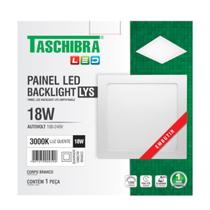 Painel Plafon Luminária Led Quadrado Embutir 18w 3000/6500K Painel Plafon Luminária Led Quadrado Embutir 18w 3000/6500K