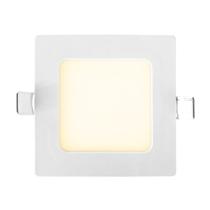 Painel Plafon Luminária Led Quadrado Embutir 6w