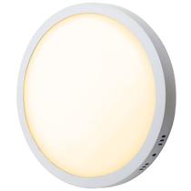 Painel Plafon Luminária Redondo Sobrepor Bivolt Led 25w Painel Plafon Luminária Redondo Sobrepor Bivolt Led 25w