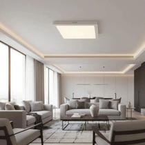 Painel Plafon Quadrado 28x28 Sobrepor Branco 24w Luz Neutra Blumenau Iluminação