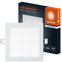 Painel Plafon Quadrado Embutir 18w Luz Neutra 4000K Painel Plafon Quadrado Embutir 18w Luz Neutra 4000K