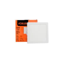 Painel Plafon Sobrepor Led 12 W Quadrado 6500k - Foxlux Painel Plafon Sobrepor Led 12 W Quadrado 6500k - Foxlux
