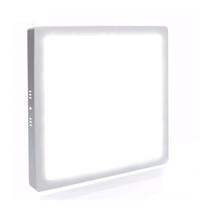 Painel Plafon Sobrepor Led 24W 25W Quadrado Luz Branco Frio