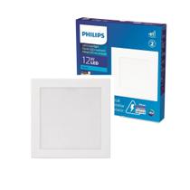 Painel Plafon Spot Embutir 12W Philips Quadrado 6500K Fria Painel Plafon Spot Embutir 12W Philips Quadrado 6500K Fria