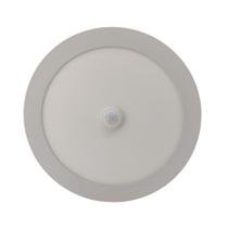 Painel Pop Led Embutir Quadrado com Sensor de Presença Avant 18W 6500K Luz Branca