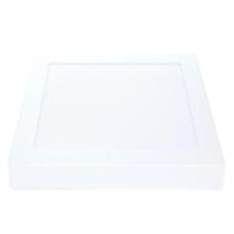 Painel Pop LED Plafon De Sobrepor Com Sensor de Presenca 18W Quadrado 21cm Luz Branca 6500K Bivolt Avant