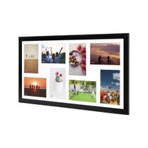 Painel Popular 8 Fotos 10x15 Preto 59x32cm - Vipa