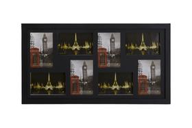 Painel, Porta Retrato Classic 8 Fotos (10X15) Preto - Pn8-Pr Painel, Porta Retrato Classic 8 Fotos (10X15) Preto - Pn8-Pr