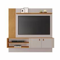 Painel Preciso para TV até 65 Polegadas - Off White/Cinamono - JCM Movelaria