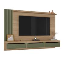 Painel Presence 3 Gavetas Para Tv de 75 Polegadas Com Tampo 50mm - Artely
