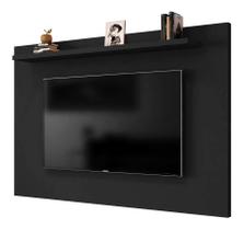 Painel Preto Suspenso Tv 136 Cm Para Quarto Ou Sala