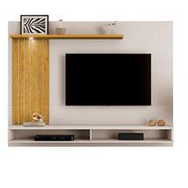 Painel Primer Off White/Naturalle - Carmolar Móveis Painel Primer Off White/Naturalle - Carmolar Móveis