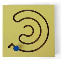 Painel psicomotor linhas vazadas circular