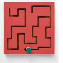 Painel psicomotor linhas vazadas labirinto
