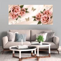 Painel Quadro Adesivo - Buque de rosas