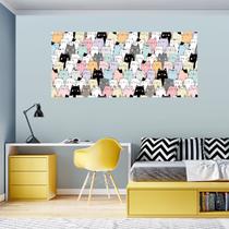 Painel Quadro Adesivo - Gatinhos Painel Quadro Adesivo - Gatinhos