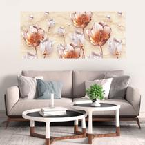 Painel Quadro Adesivo - Rosas cor de bronze Painel Quadro Adesivo - Rosas cor de bronze