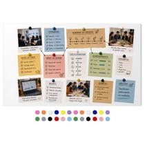 Painel Quadro Magnético Para Aulas Startup Cursos Planejamento 36 Imãs Tecnologia 50x80 Painel Quadro Magnético Para Aulas Startup Cursos Planejamento 36 Imãs Tecnologia 50x80