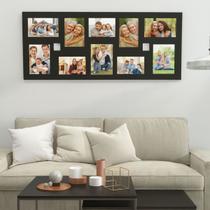 Painel Quadro Mural para 10 Fotos 10x15cm ideal para decoração sala quarto esritório Painel Quadro Mural para 10 Fotos 10x15cm ideal para decoração sala quarto esritório