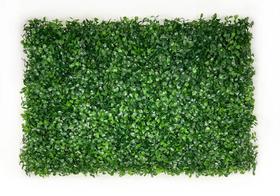 Painel Quadro Verde Folhagem Buxinho Jardim Vertical Artificial