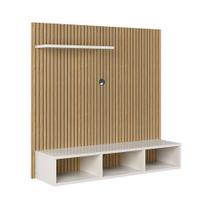 Painel Quarto Sala Tv 32 Polegadas C/ Nichos