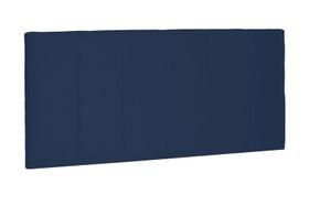 Painel Ravenna Suede Azul King 195cm - Spezzia