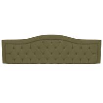 Painel Realeza Estofado para Cama King 195cm Suede Chocolate