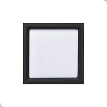 Painel Recuado De Embutir 18W Bivolt Preto