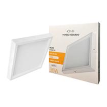 Painel Recuado De Sobrepor 36W Led 3000K/4000K Bivolt Branco