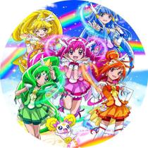 Painel Redondo 3D Sublimado Efeito Glitter Force Frd-3287